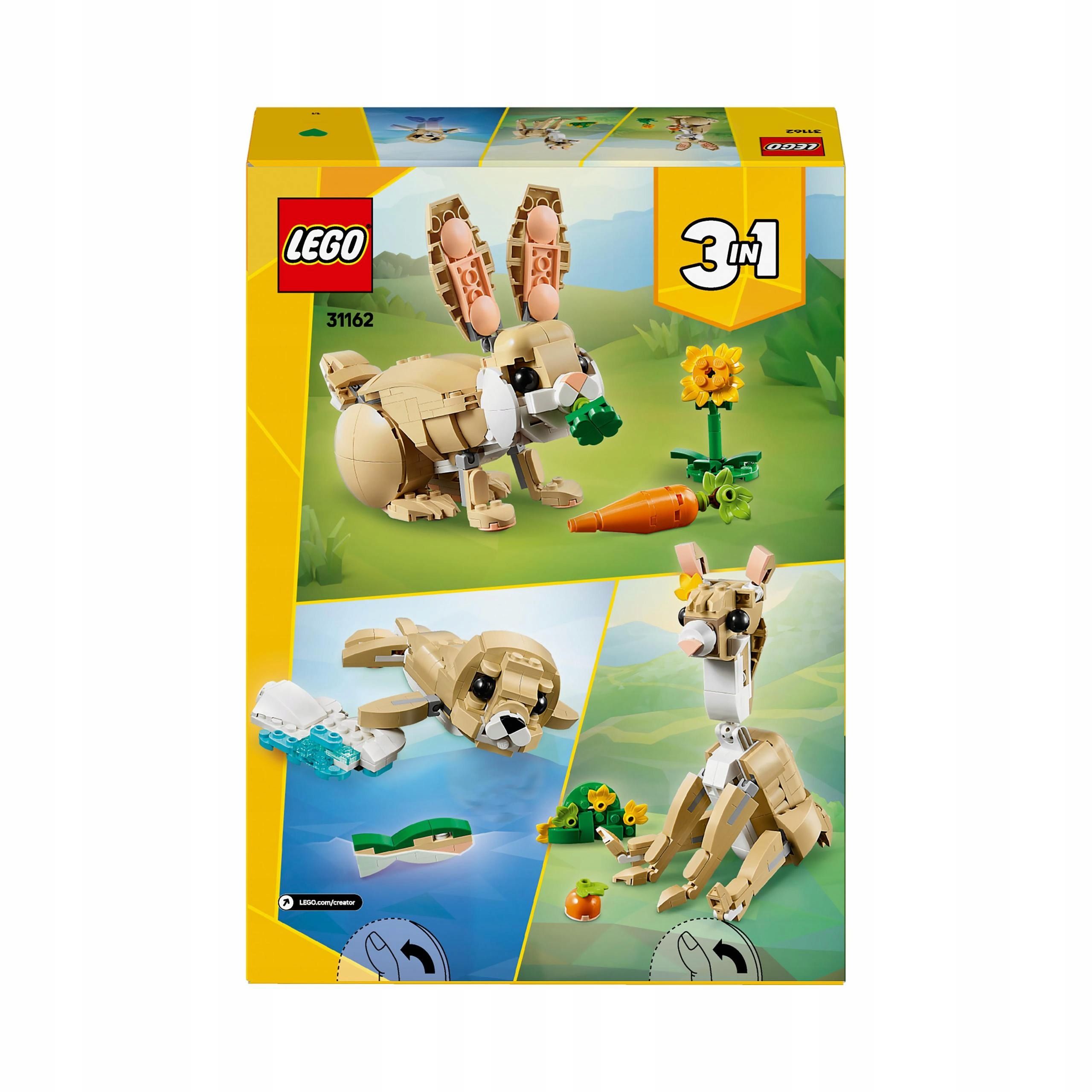 Lego creator 31154 wald tiere: rot fuchs
