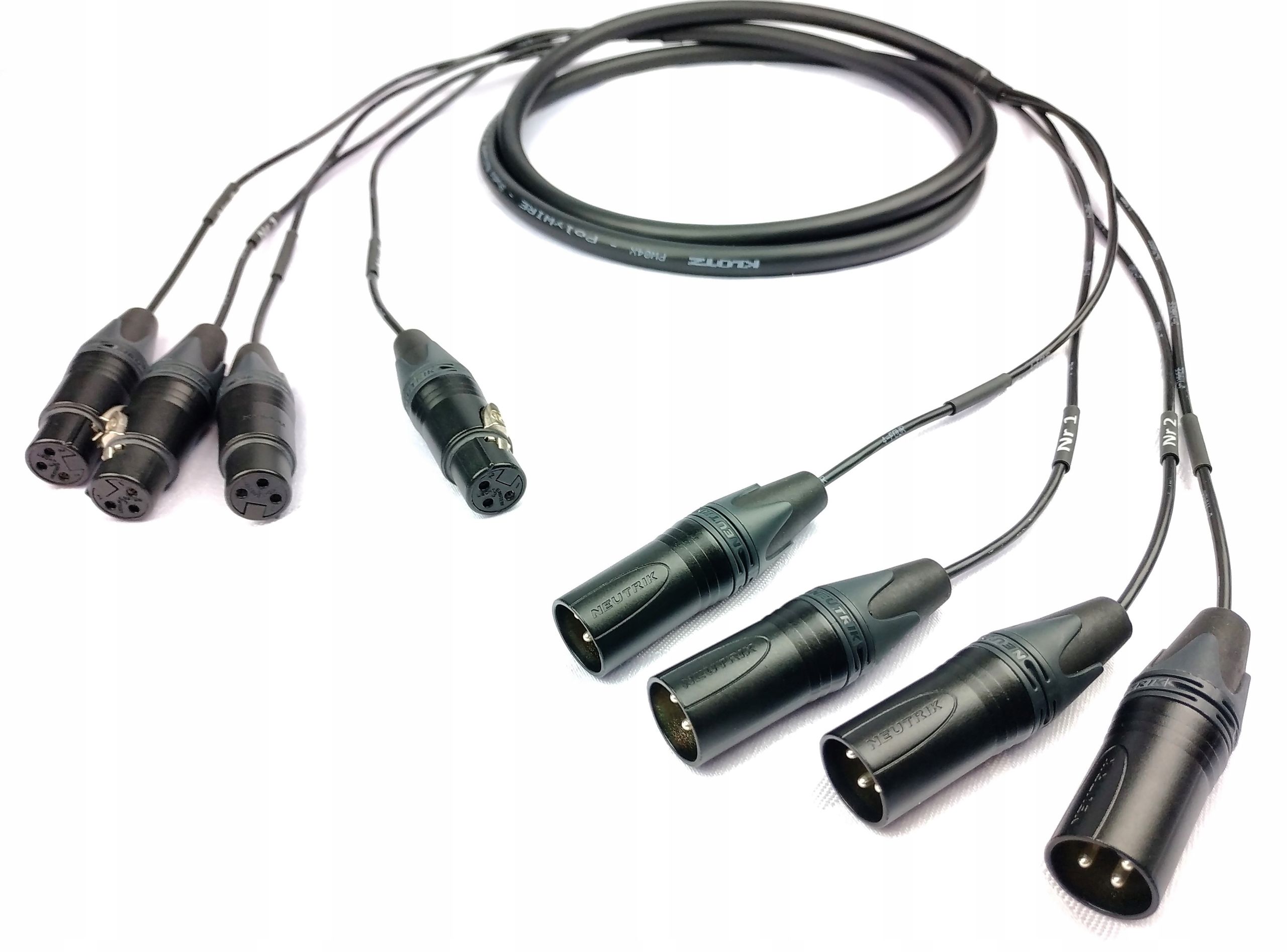  Klotz vícedrátový multicore 4x xlr neutrik 20m