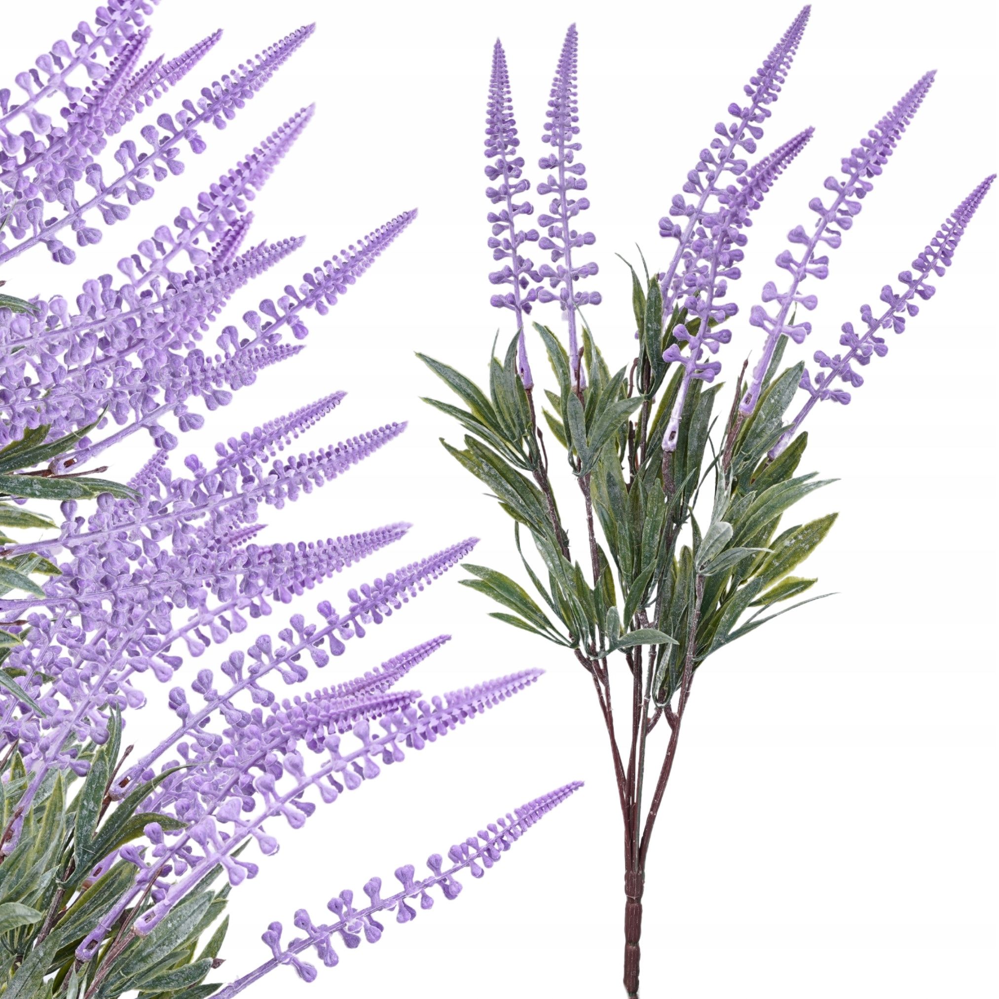  Dirbtinės gėlės gipsowka šakelė 32cm tanki violetinė priedas puokštėms
