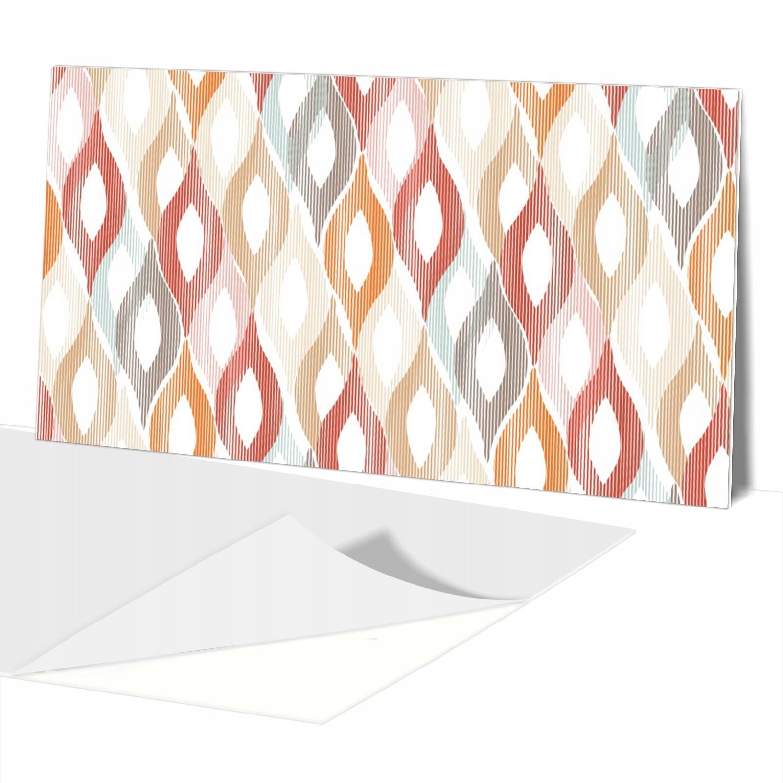  Lipīga plāksne pvc paneļi uz sienas marokānis patchwork 100x50cm