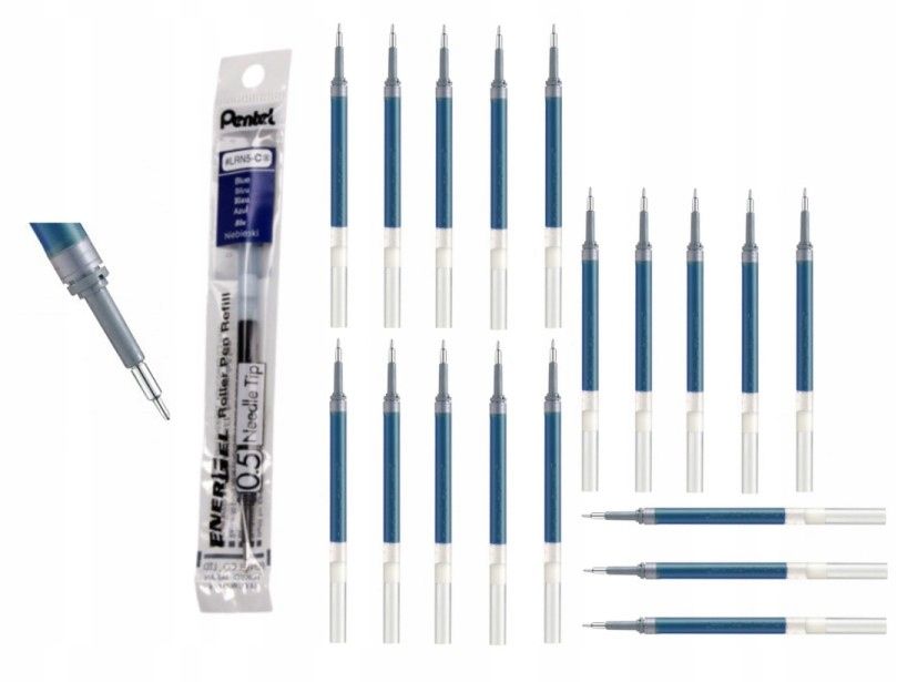  Pentel-mine energel lrn5 blau 0,5 mm 15 pcs. bln75 bln115 bln105