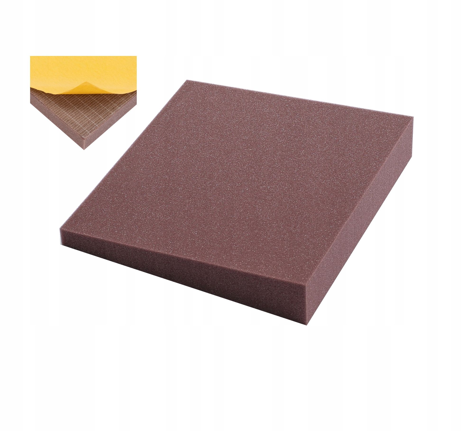  Talíř wygluszajacy oříznuté akustický 25x25cm lepkavý 5cm