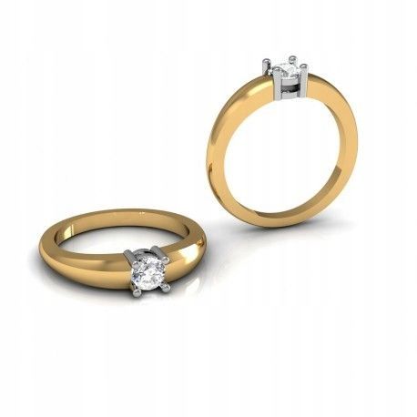  Lieliski gredzens ar izcili 0,44 ct -50% id