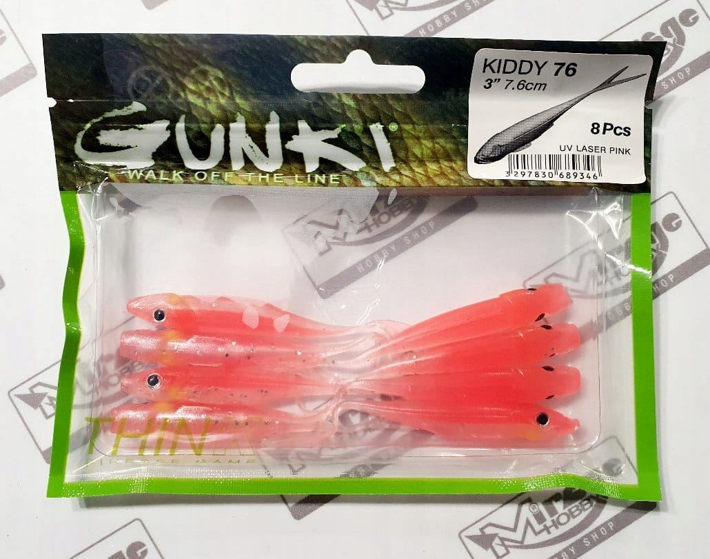  Norīt gunki kiddy 4"(10cm) - salt & pepper (op. 5 gab.) [52683]