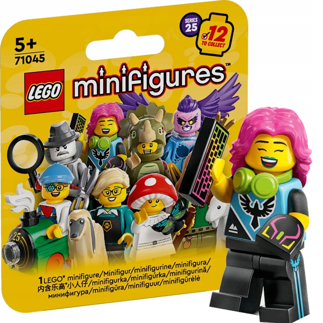  Lego minifigures 71045 2024 seeria 25 minifiguur väike milosnik rongid