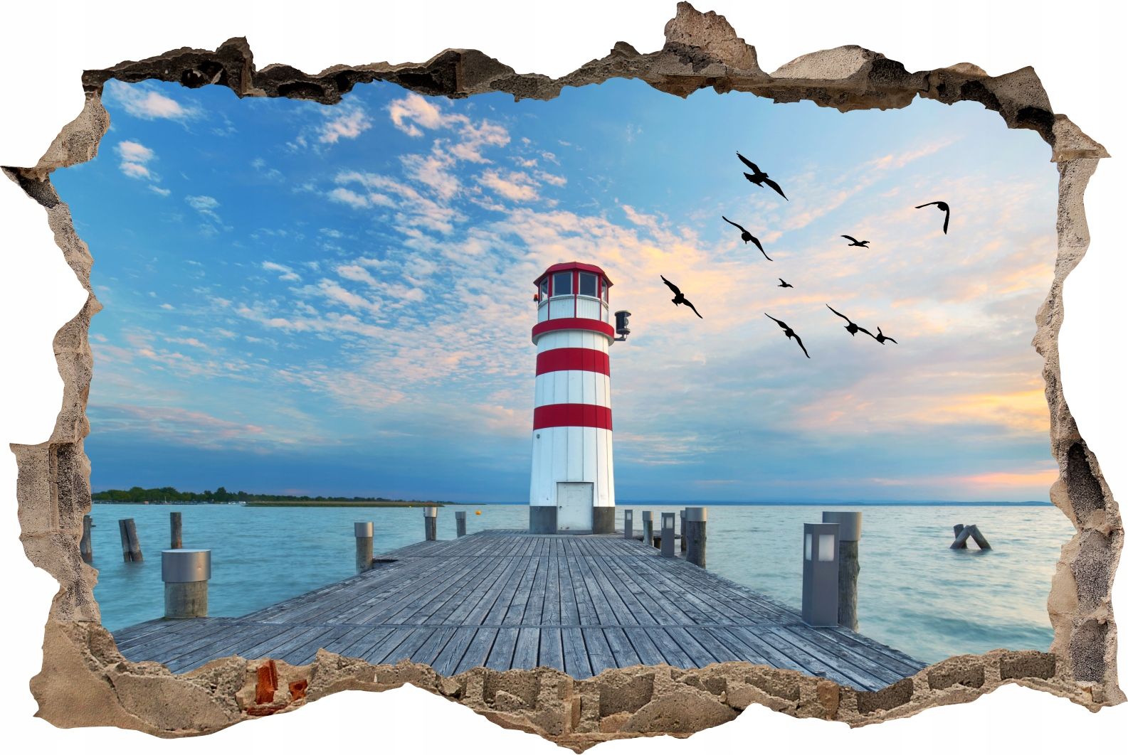  Fototapeedid auk 3d seinakleebis wodospady potok mets loodus