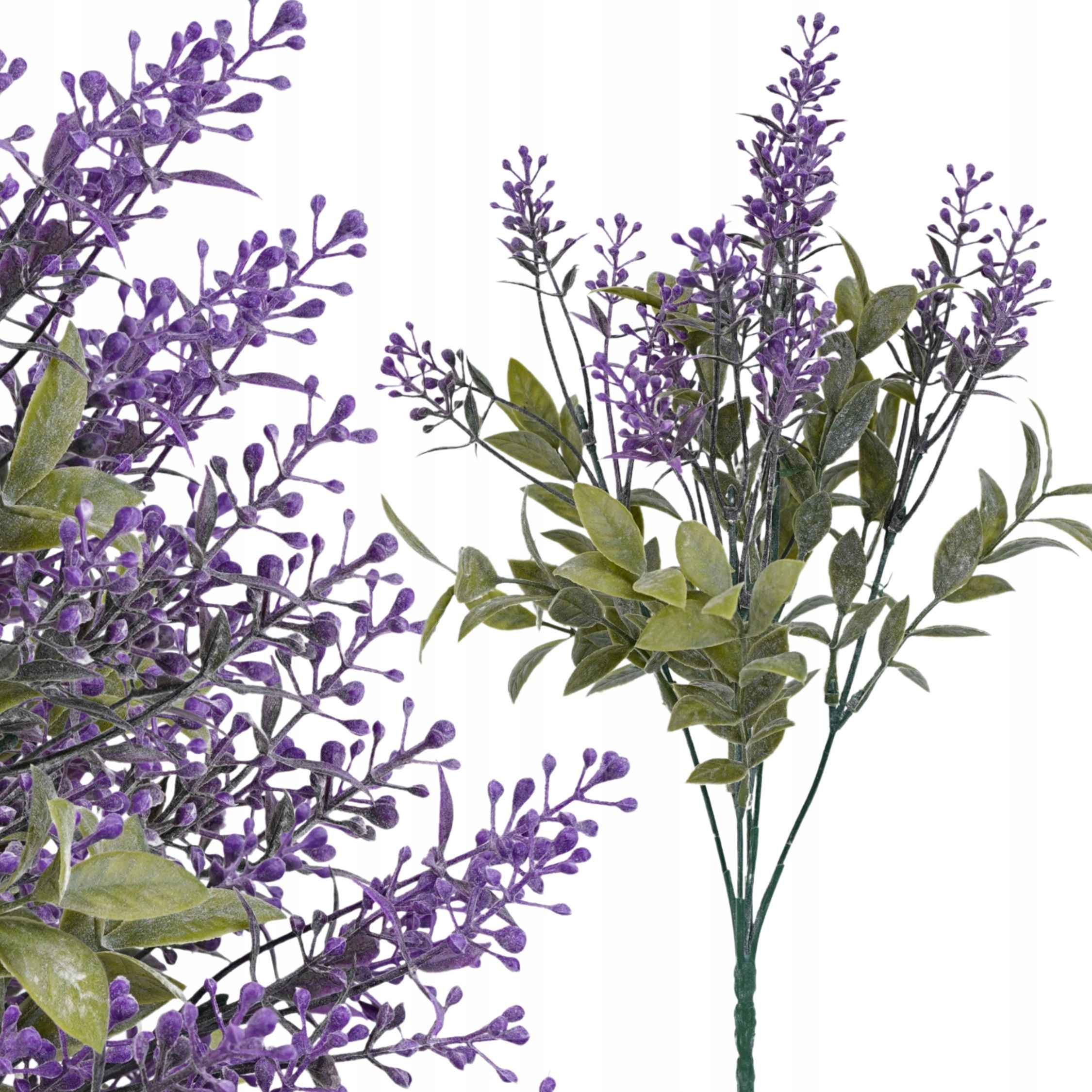  Dirbtinės gėlės gipsowka šakelė 32cm tanki violetinė priedas puokštėms