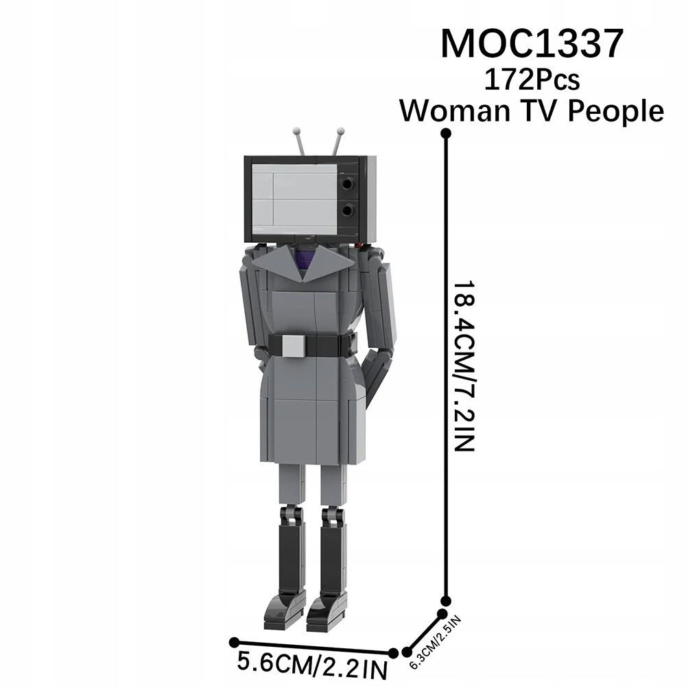  Mooxi skibidi toilet set macht bricks game großartig titan corps vs monitor man a