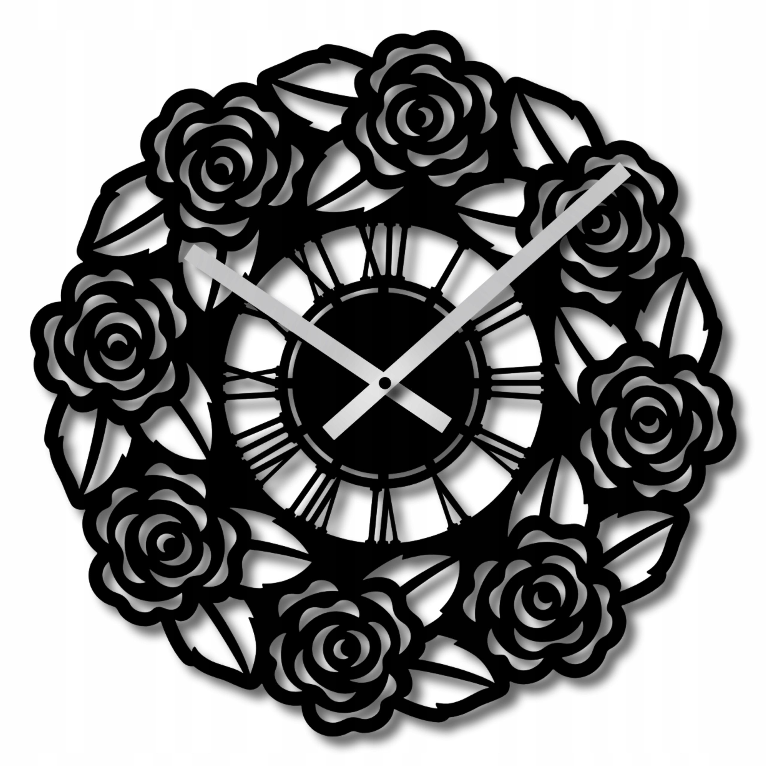  Wall clock 60 cm clock on the wall big clock openwork classic big numbers