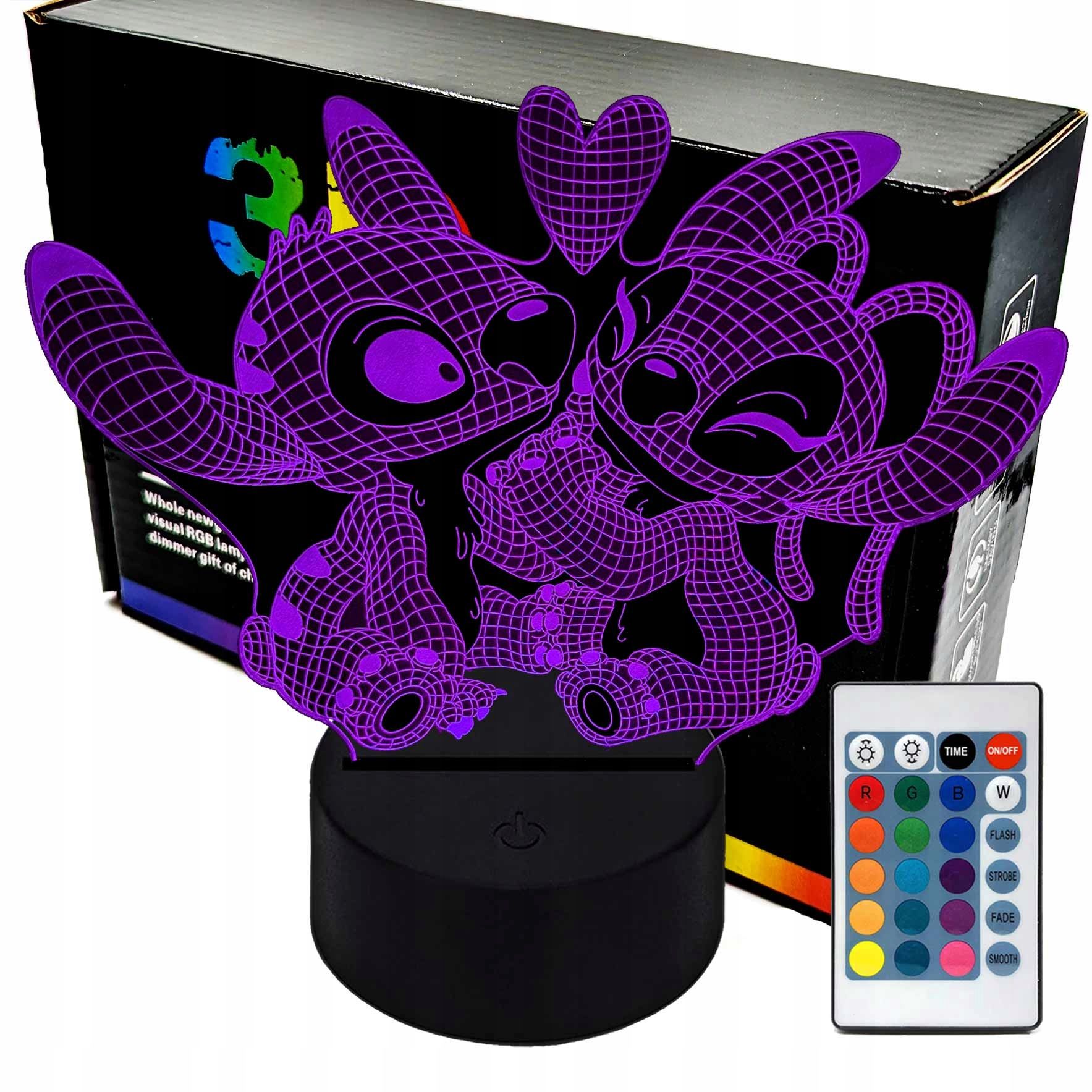  Noční světlo elektrický skútr 3d lampy led