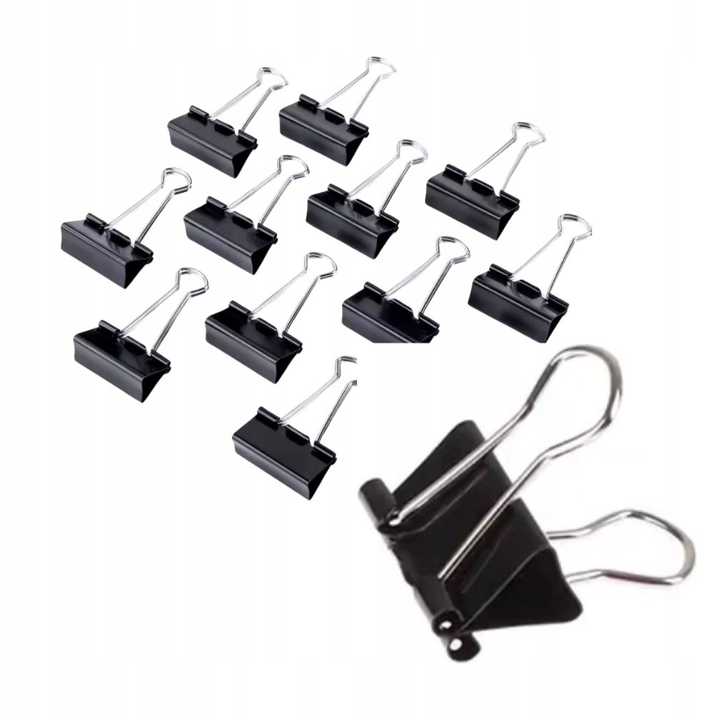  Office clips big 51 mm 12 pcs. durable set 10 packaging