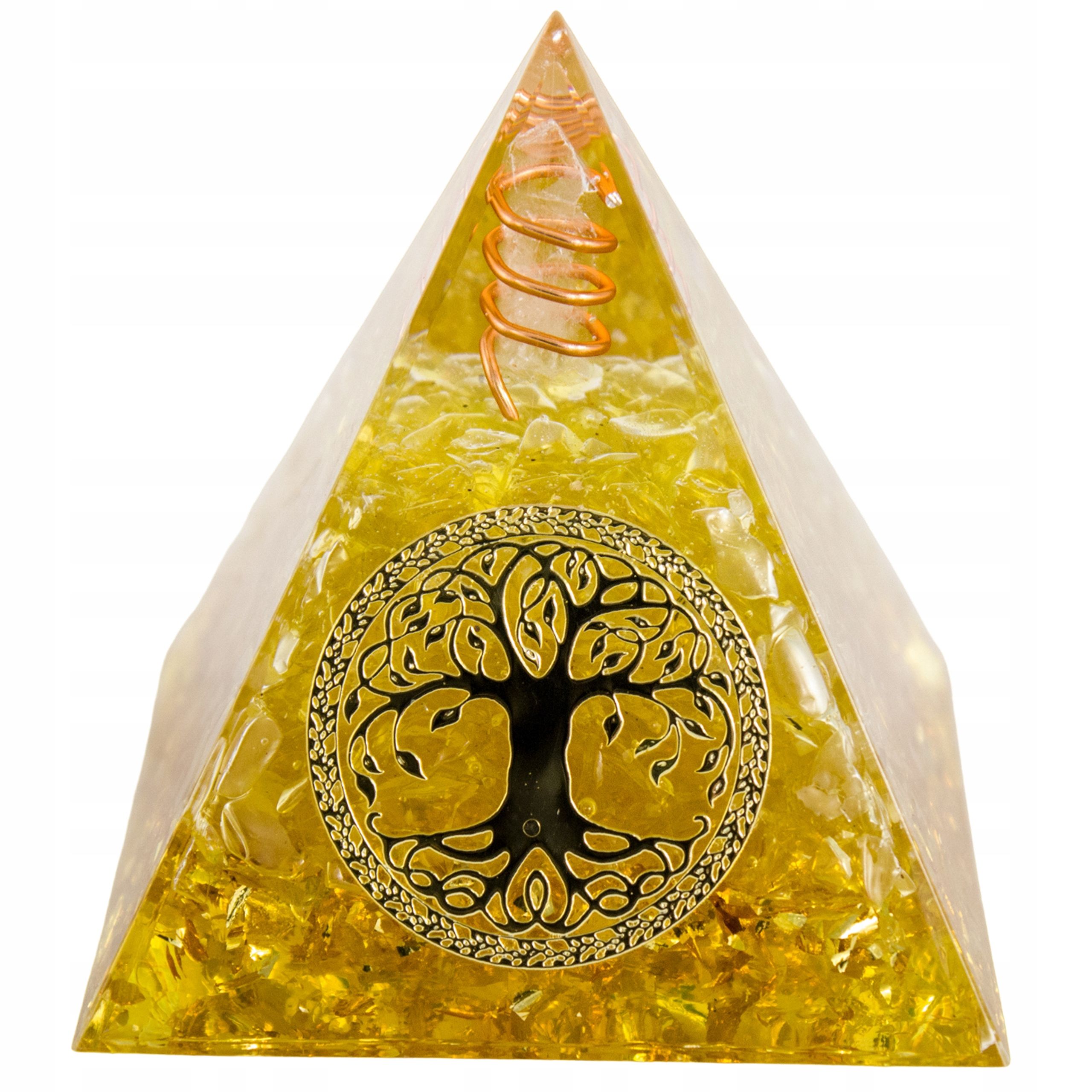  Pyramide orgonit amethyst lazuryt oliwin tigerauge feng shui chakren 5cm