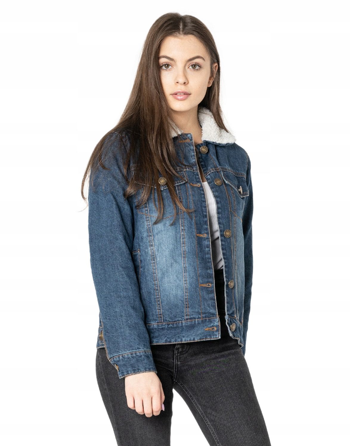  Jacke katana jeans erwärmt mit kozuchem 2011-1 s