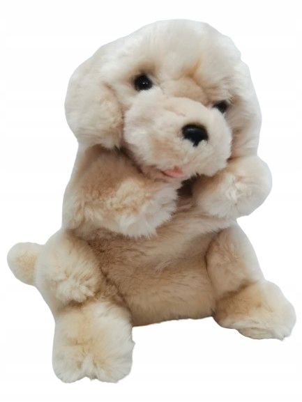  Dramblys w pizamce pirštininė lėlė minkštas žaislas 30cm elephant drambliukas