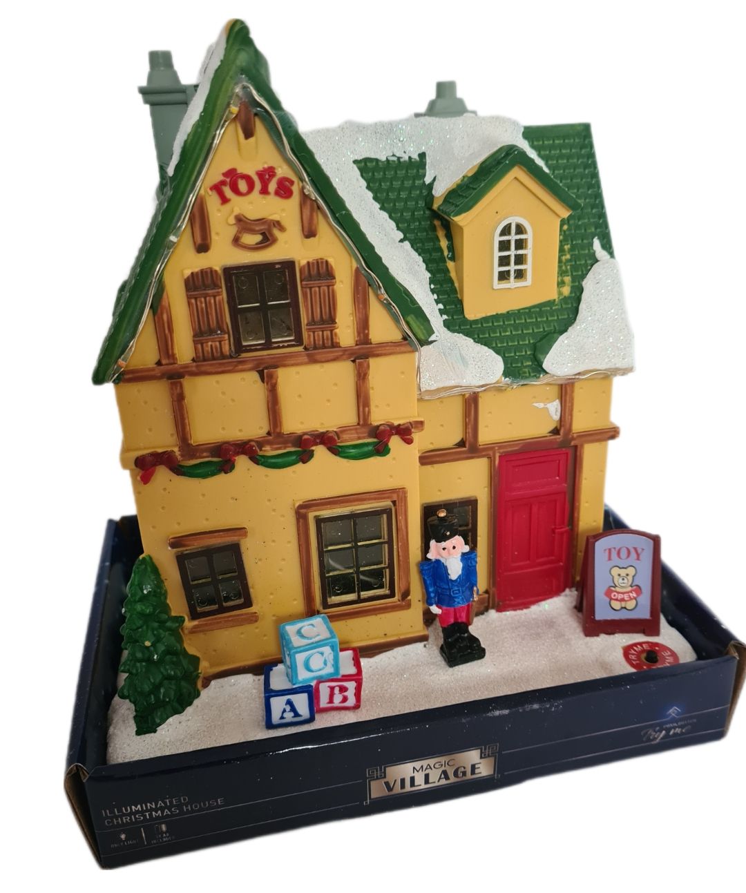  Küla jõulud magic village led 17 osad
