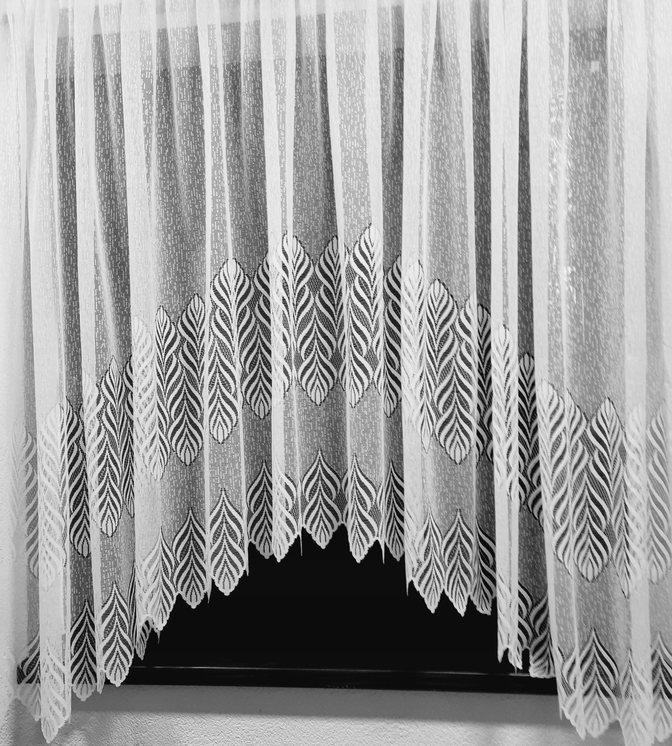  Užuolaida užuolaida stačiai žakardas baltas 250x250 cm