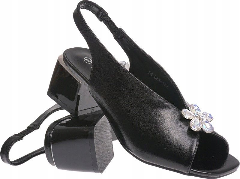  Elegant damensandalen für ballenzehen breit schwarz 36