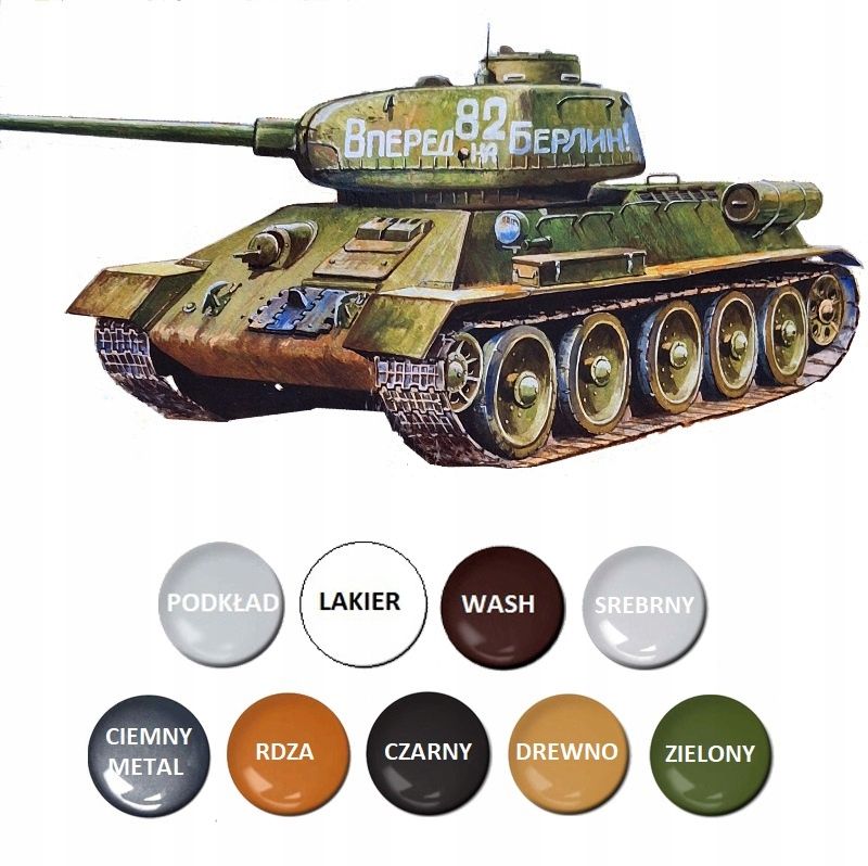  Modelis cisterna pantera tank panther type g + akrila krāsas modeļiem. aksesuāri