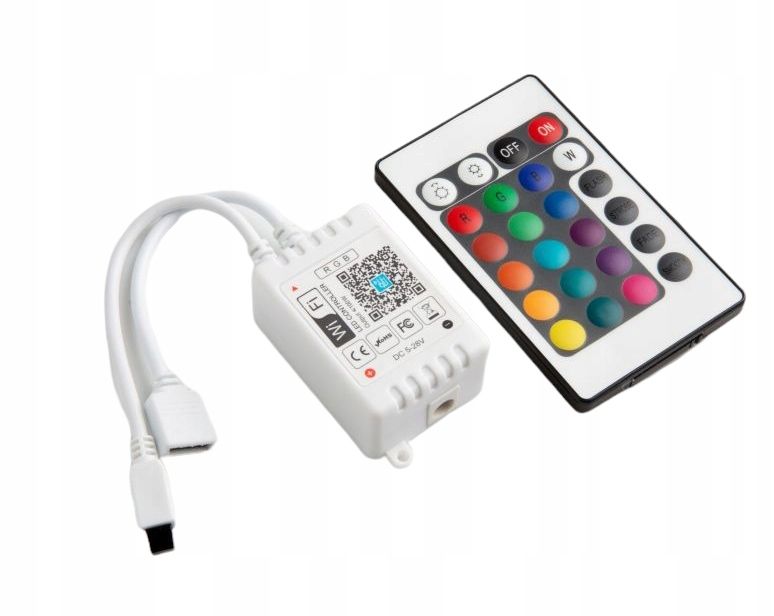  Valdiklio rgb valdiklio rf radijo 10p mini led 01