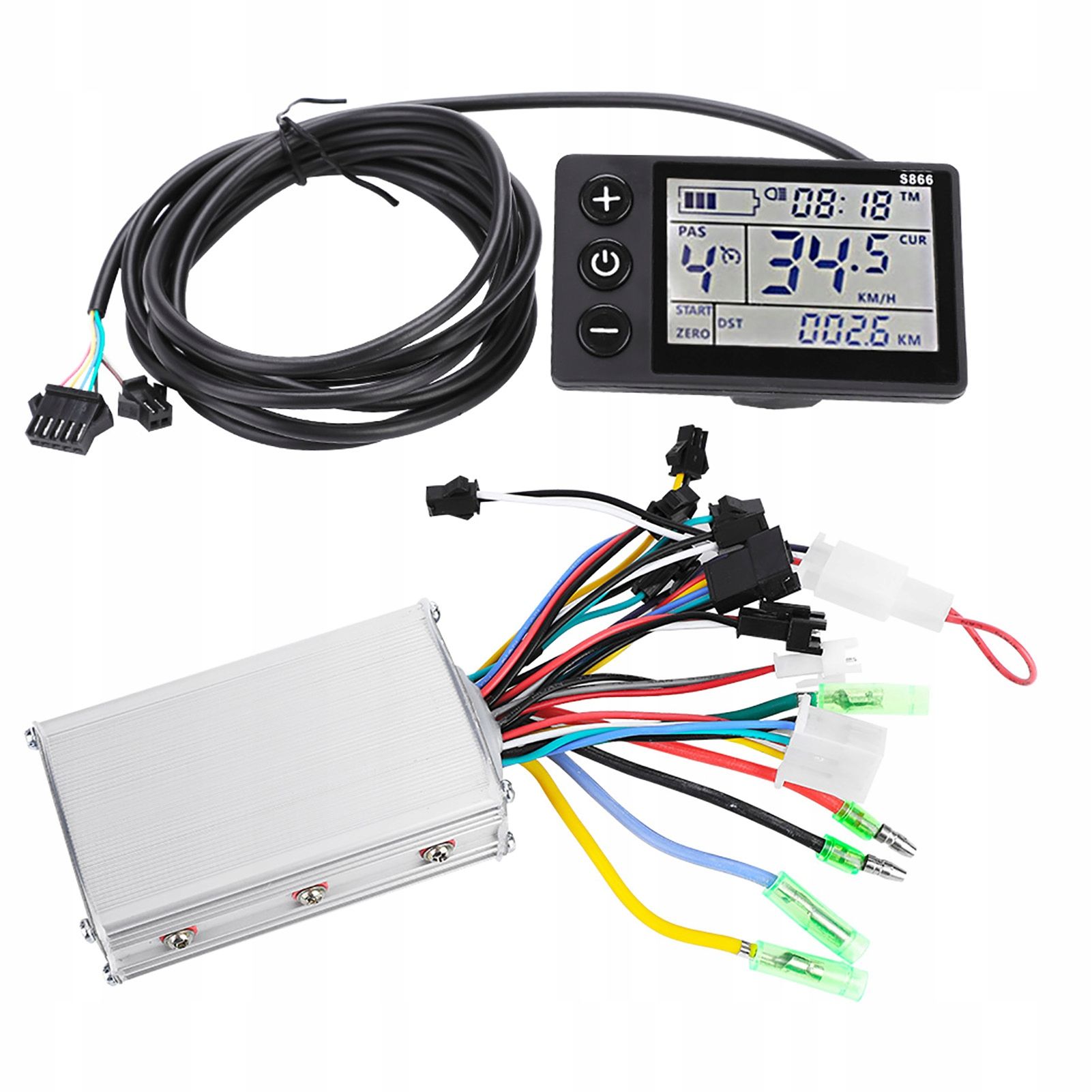  Umbausatz fahrrad auf elektrisch 26a controller 3 modi s866 tl