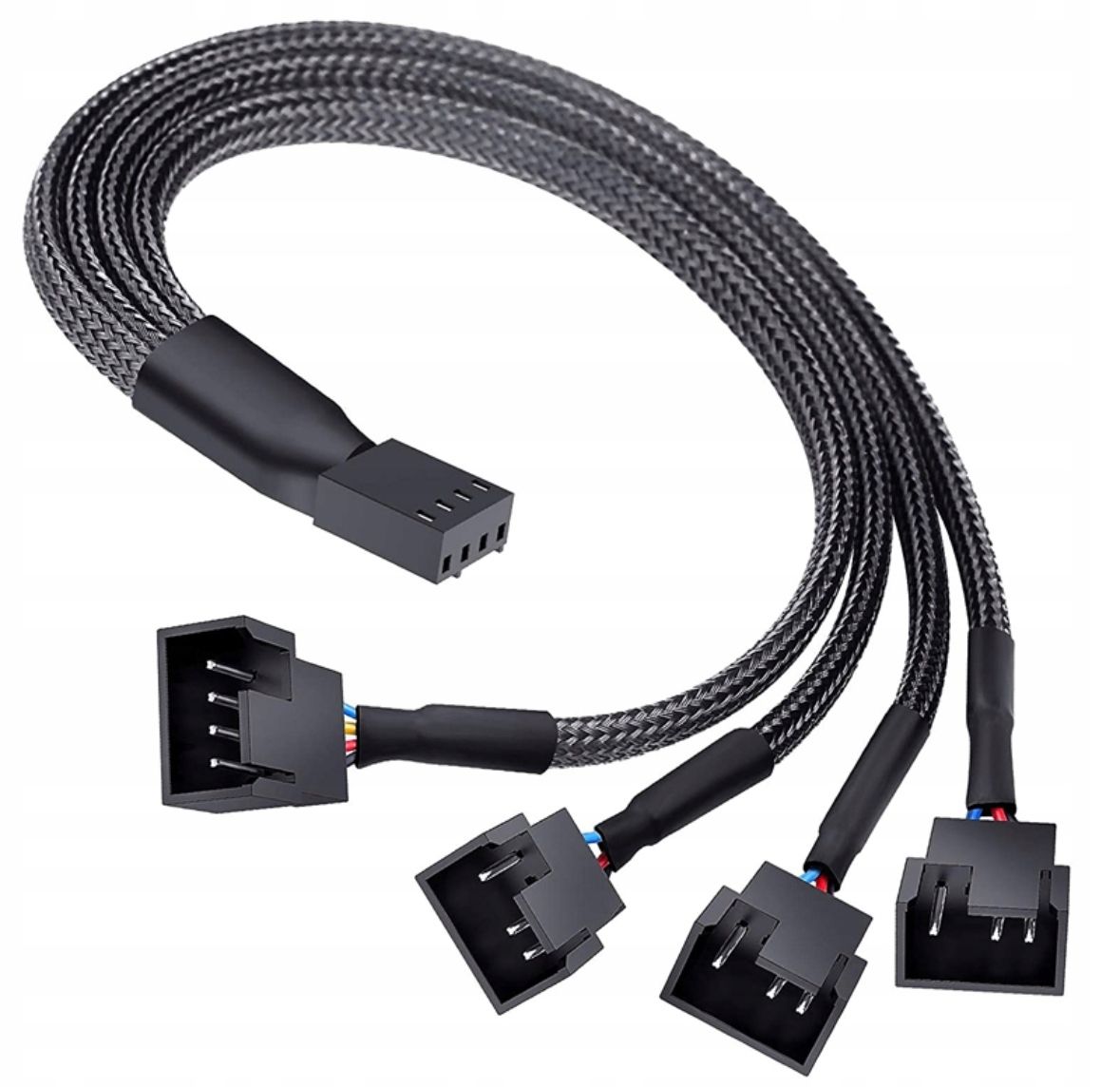  Verteiler sata für fans 3x 3/4-pin pwm fan splitter pc 12v cable