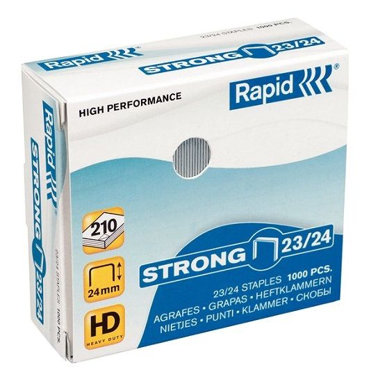  Staples 23/24 rapid strong 1000 pcs. very durable