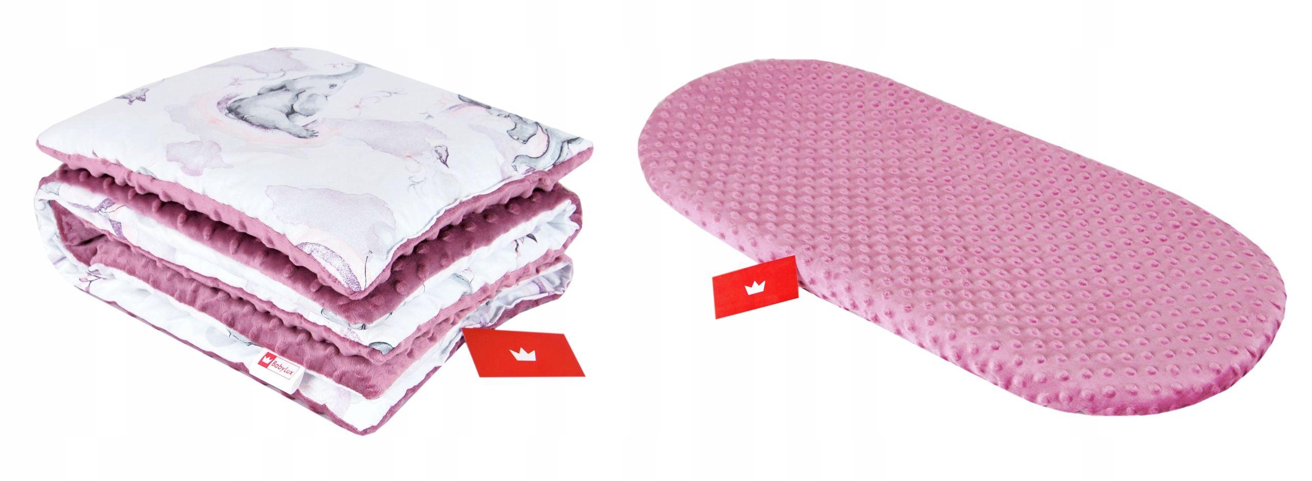  Babylux minky medvilnė pledukas 60 x 75 pagalvė lapas patalynės kompletas vežimėliui
