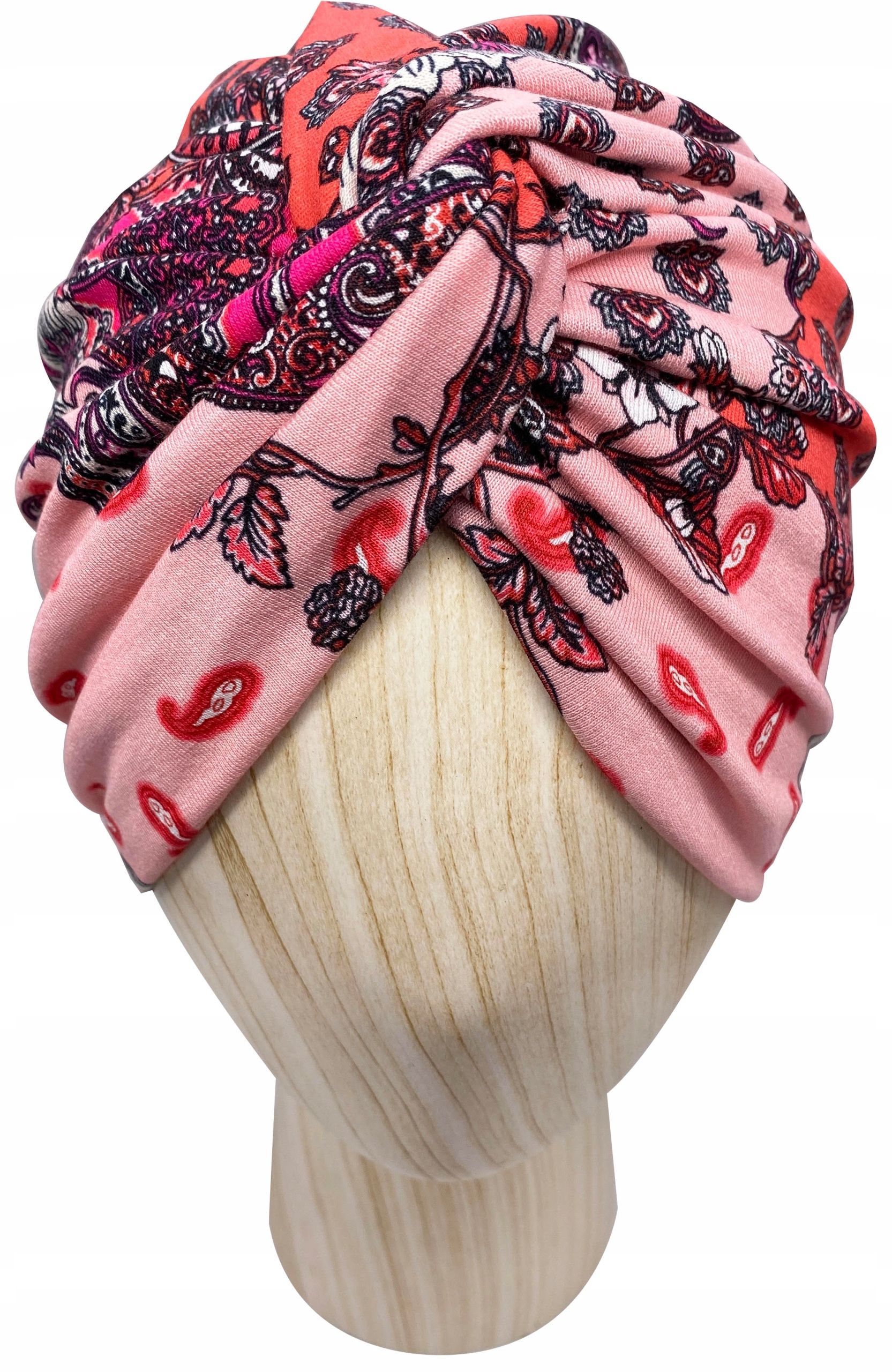  Czapka turban twist onkológia viskóza veri peri farby