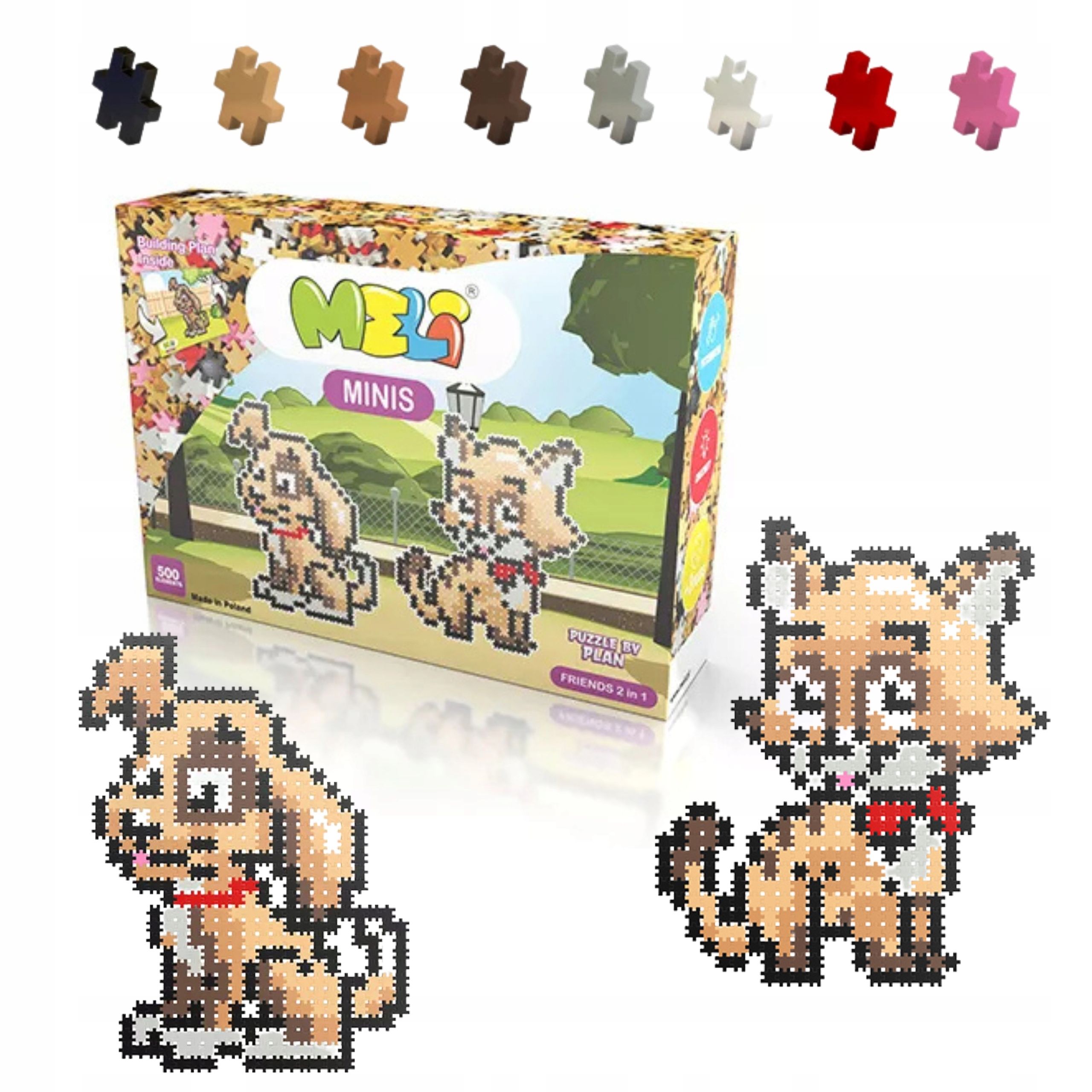  Bausteine mini waffeln meli minis edu buntstift größe 1400 pcs. mosaik