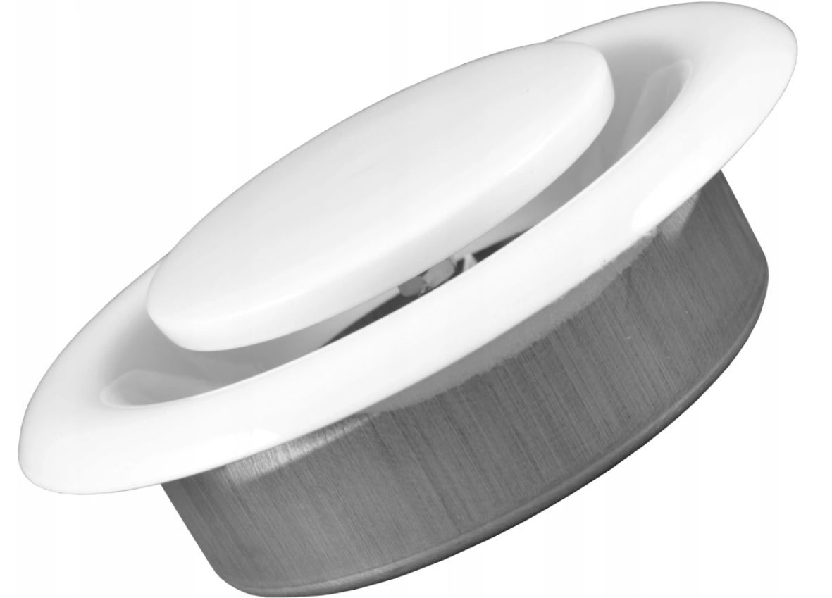  Air supply-exhaust diffuser black fi 100 metal