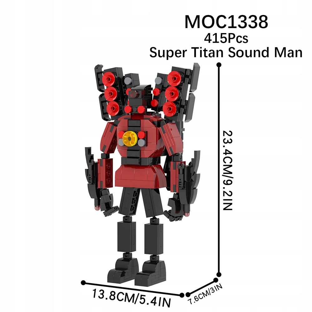  Mooxi skibidi toilet set macht bricks game großartig titan corps vs monitor man a