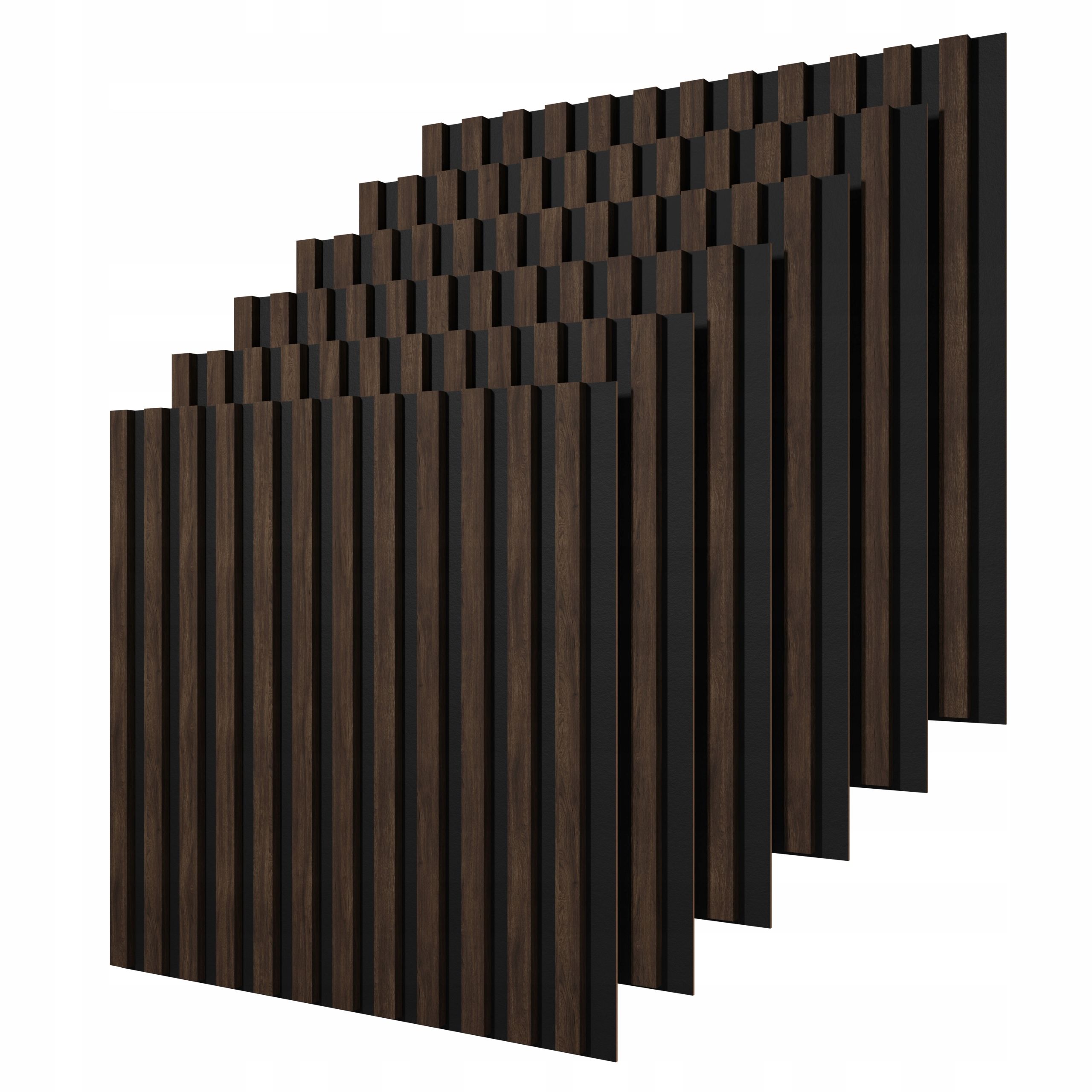  Seina liistud akustiline taldrikul plaadid valge 3d 275x6cm wotan looduslik