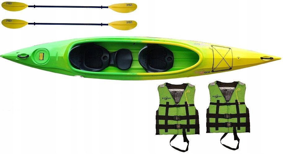  Double kayak stable family croc 2+1 on splyw double scorpio