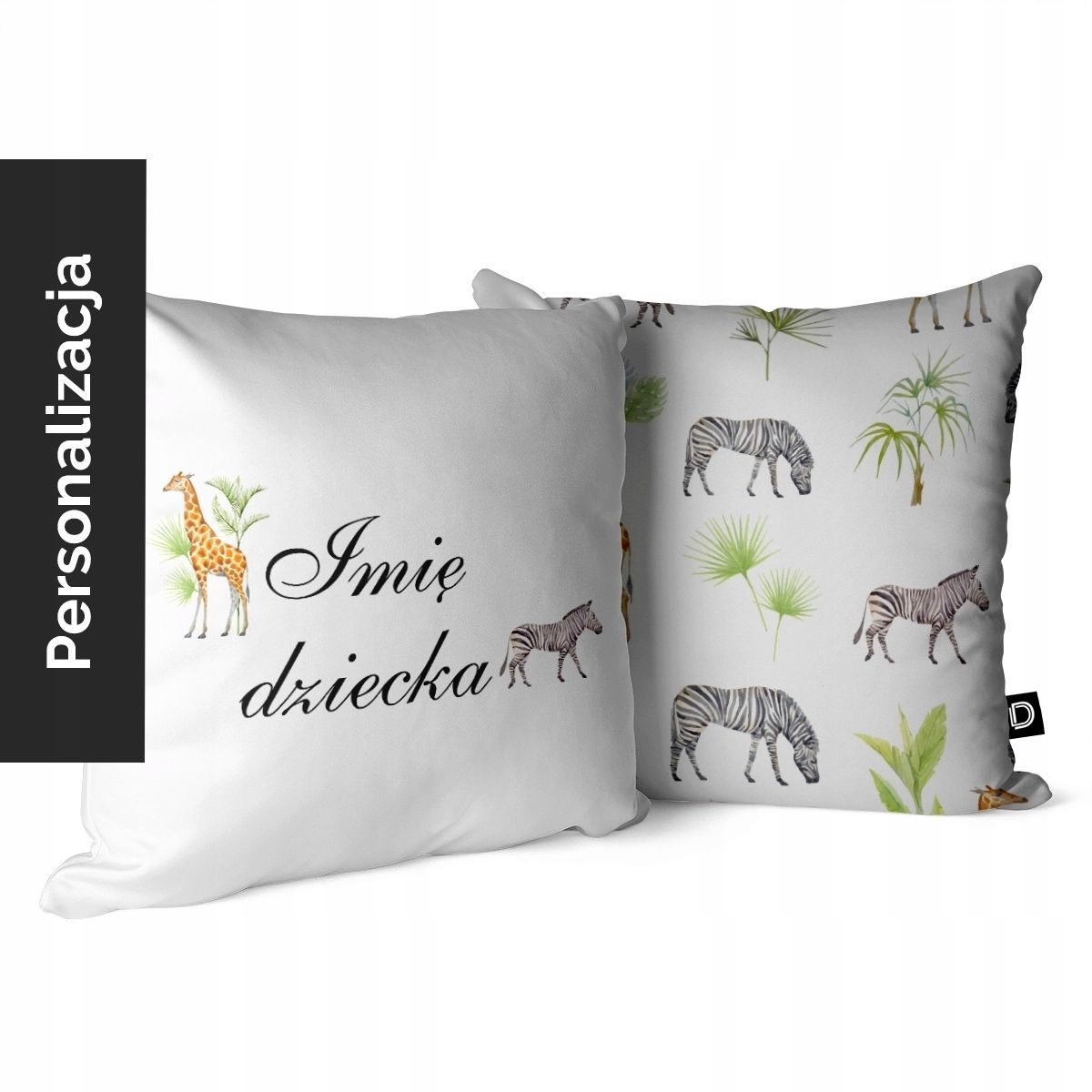  Polštář wild safari wzo d210 imie|liscie monstery