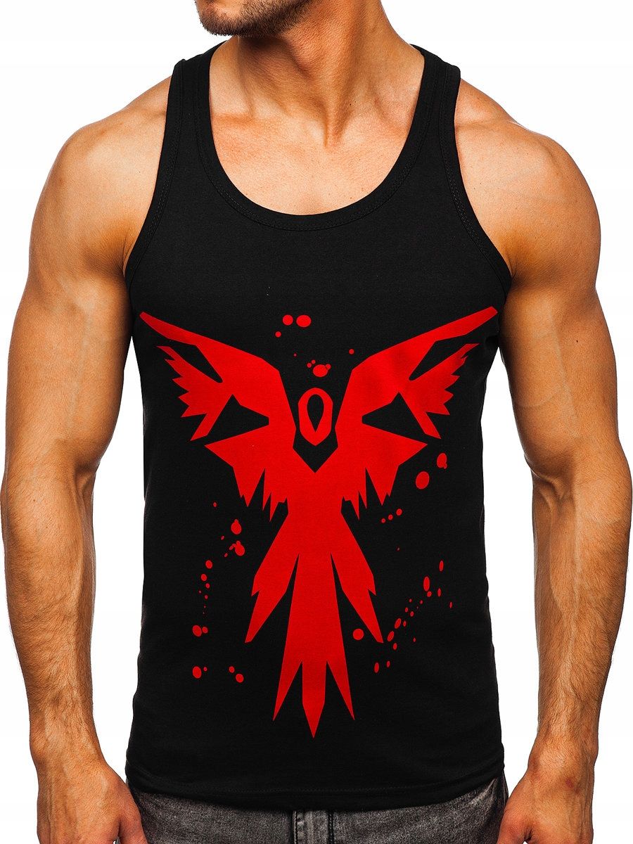  T-särk tank top meessoost valge 14854 rozmiar_2xl