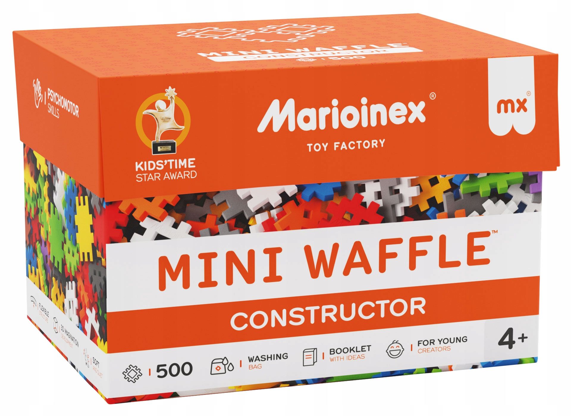  Marioinex waffle mini autos race car, megan, 50 el pink, rennen 2 in 1