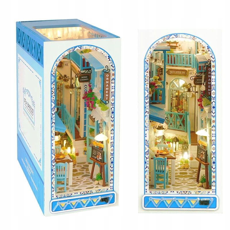  Miniatūra māja book nook vasara fejas dāvana diy