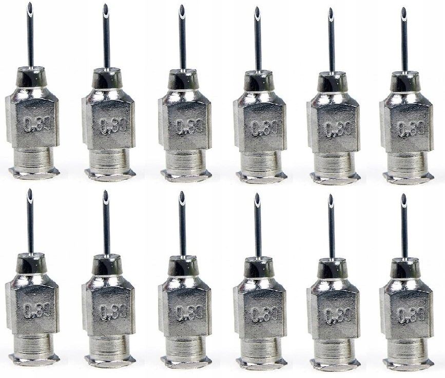  Nadeln tierarzt nadel spritzennadeln 1.0 x 10mm verpackung 12 pcs.