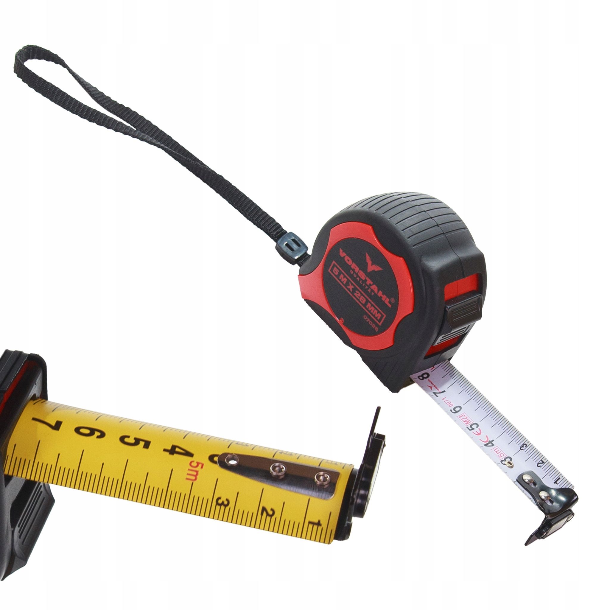  Doppelseitiges roulette i klasse genauigkeit mit magnetisch haken 5mx28mm