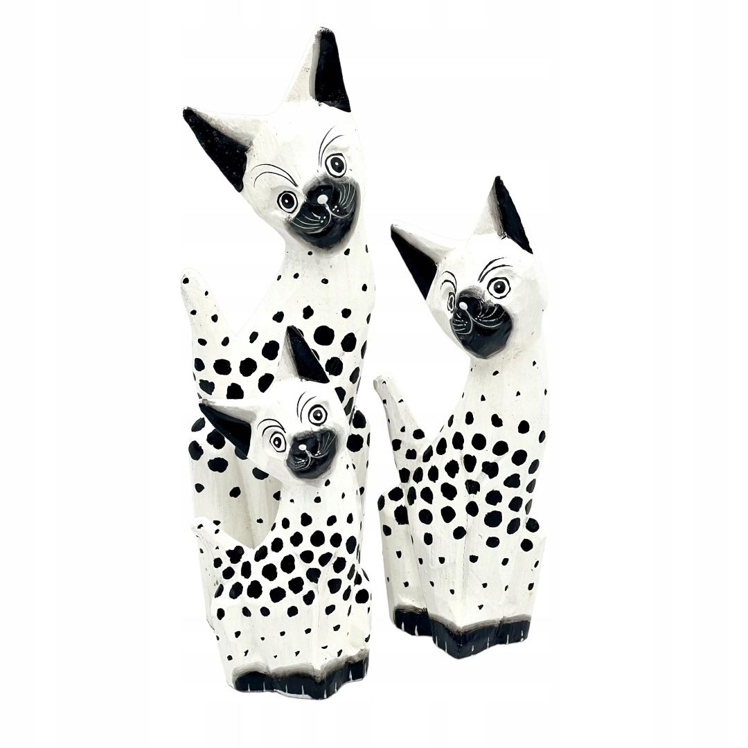  Katze kätzchen holzfigur wunderschön einzigartig dekoration oder geschenk 30cm