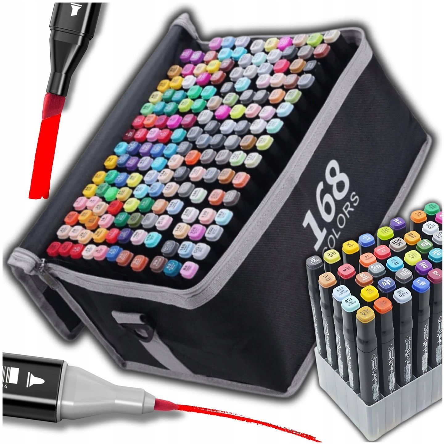  Marker na báze alkoholu 80 počítač. fixky markery obojstranné fixky touch art pro