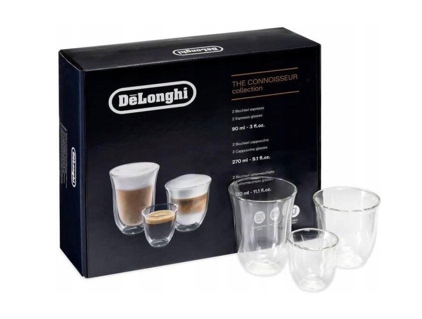  Delonghi thermal gläser in espresso 6 szt.90ml