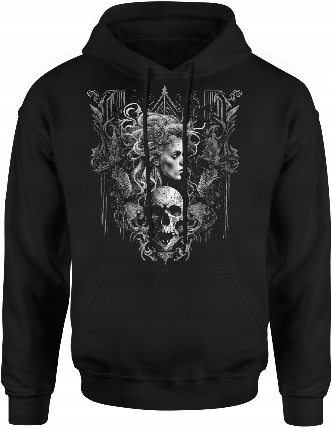  Goth gothic pánský svetr grunge harajuku anděl r. s s kapucí sportovní