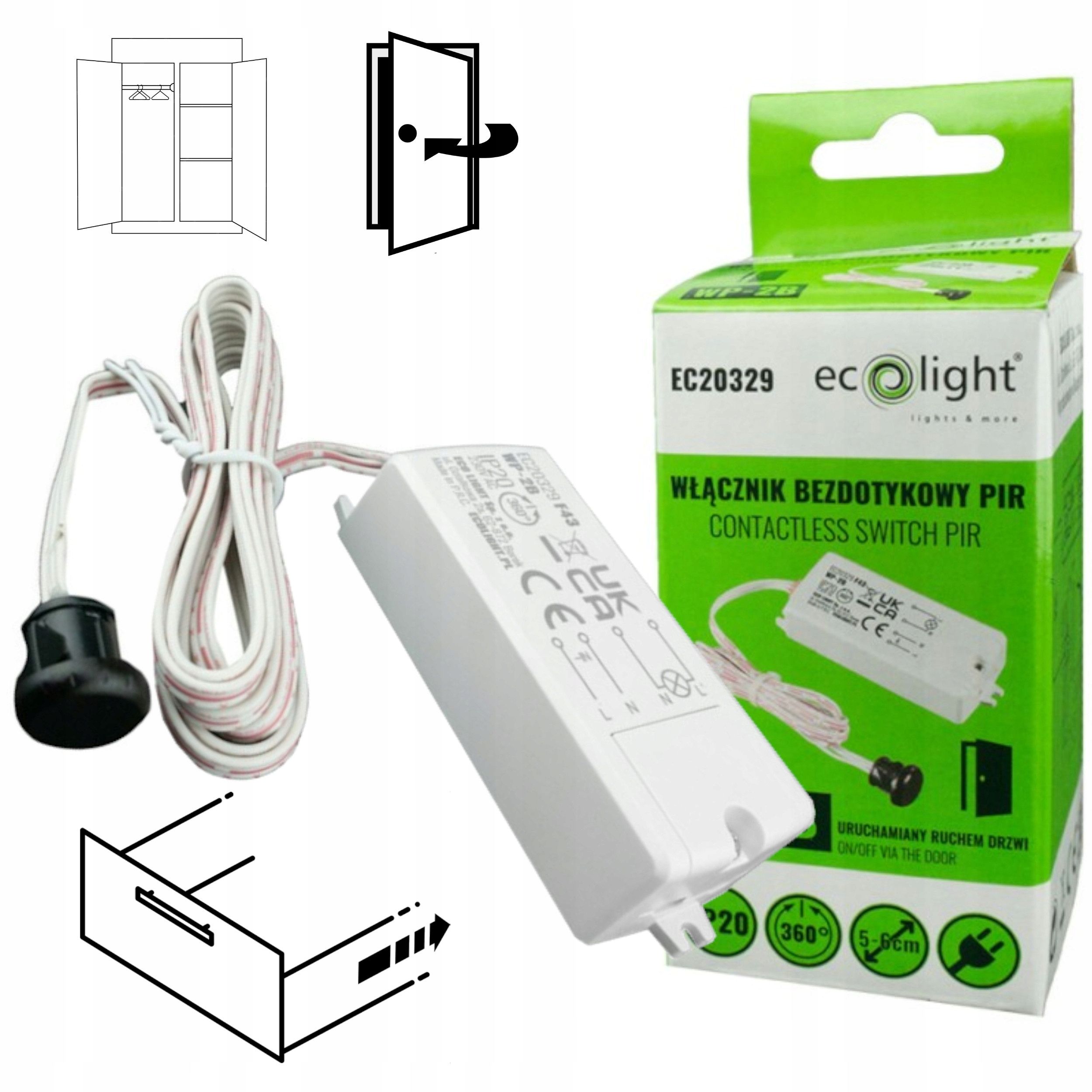  Komplektas valdiklio smart home wifi led'ams mono arba cct + valdymo pultelis zonų