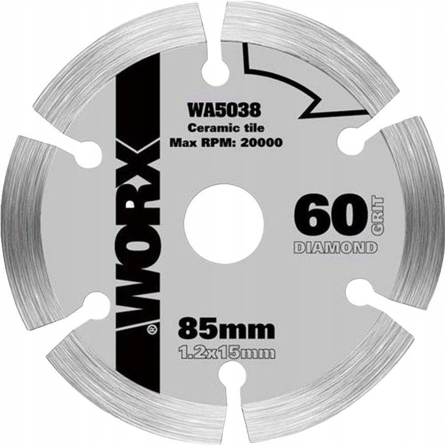  Cutting disc wood worx wa5046 120mm 24t