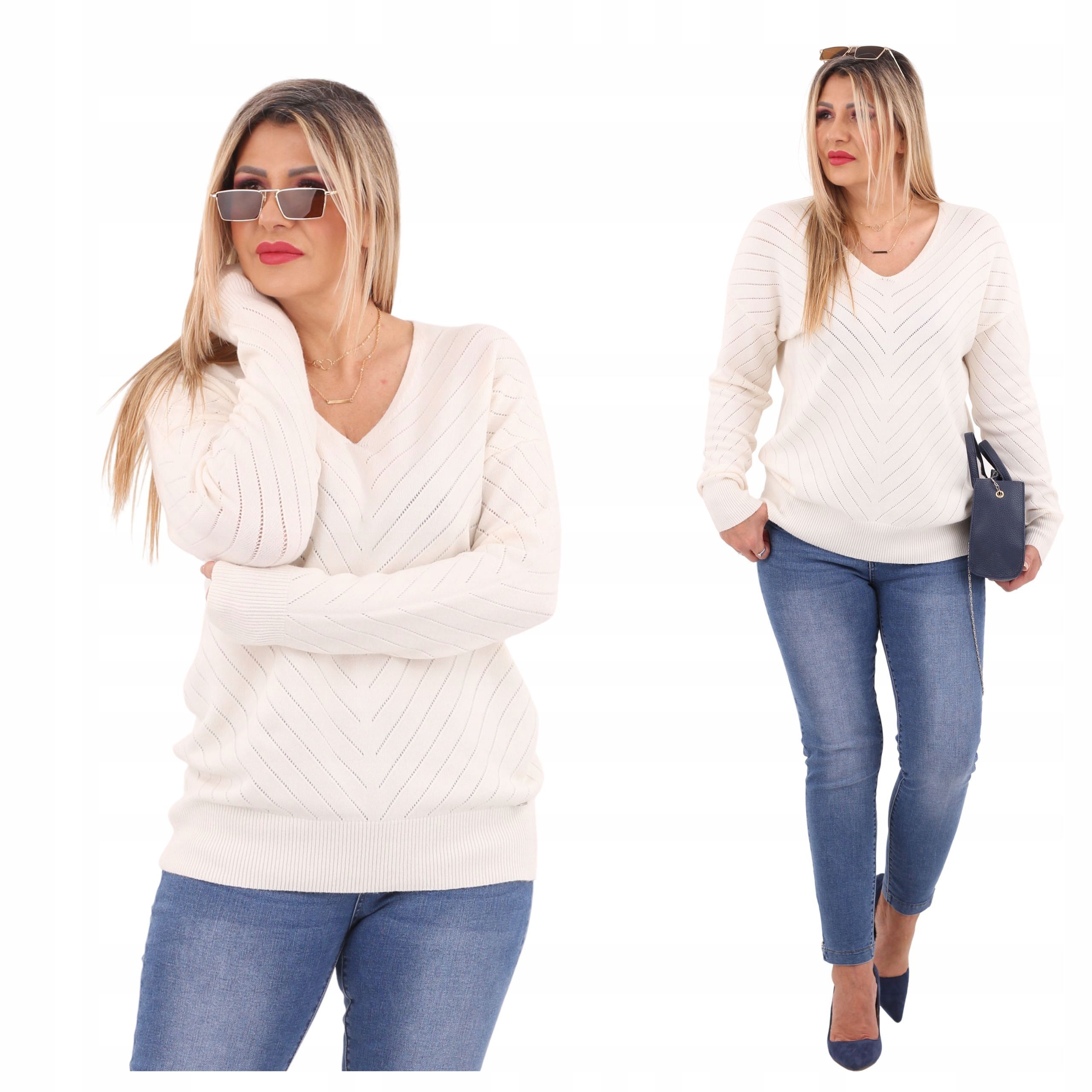  Klasický svetr prolamované ženský smazat velikosti elegantní oversize