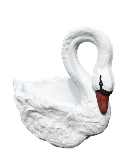  Figurky zahrada zvířata postavy konkrétní labuť