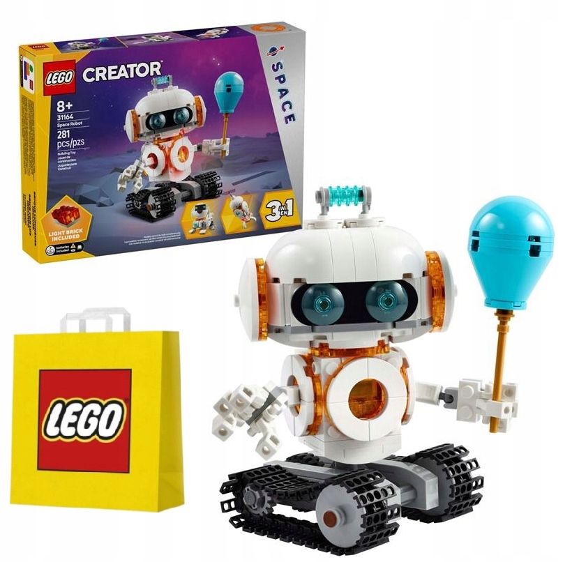  Bloky lego creator 31170 dzikie zvieratá ružový plameniak za darček taška