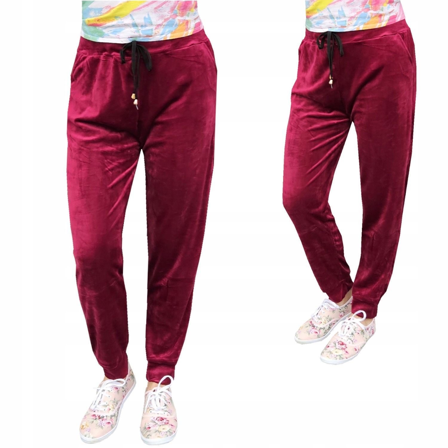  S/m hose velour trainings attraktion taschen pl-029 hell grün