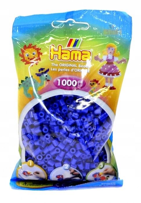 Hama 207-103 - svetlo žltý - 1000 korálky midi - krk